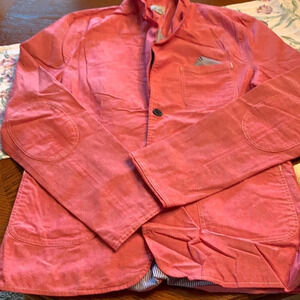 of all threads Elbow Patch Button Blazer Large